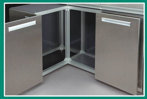 Phụ kiện cánh trượt lùa, bản lề cửa kiểu xe buýt