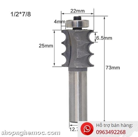 CNC41 - Mũi phay chỉ router