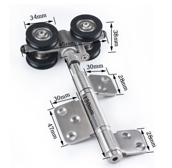 TD199- PK cửa xếp lùa