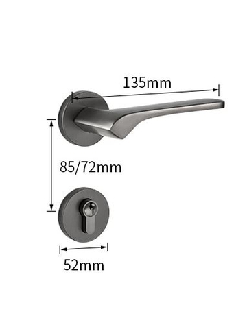 MOD91- Khóa Cửa đi bằng đồng