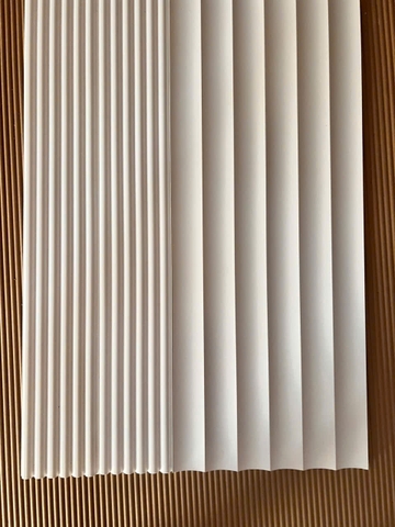 MOD40- Tấm ốp nan sóng lõm D67