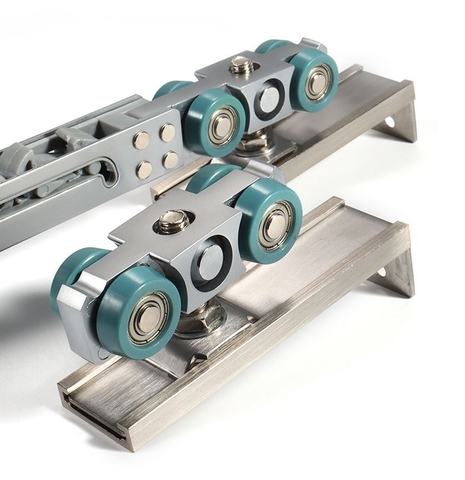 N27- Bộ pk cửa xếp lùa 3+1 - nhôm SLIM