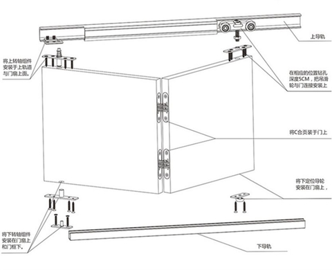 TD71 - PK vách, cửa gấp lùa