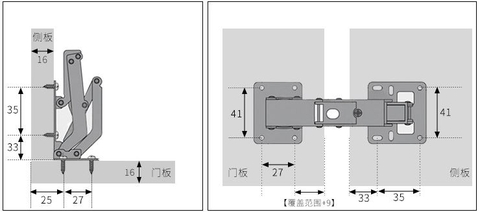 TD179- Bản lề đa năng