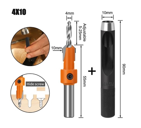 CT30 - Mũi khoan dấu vít