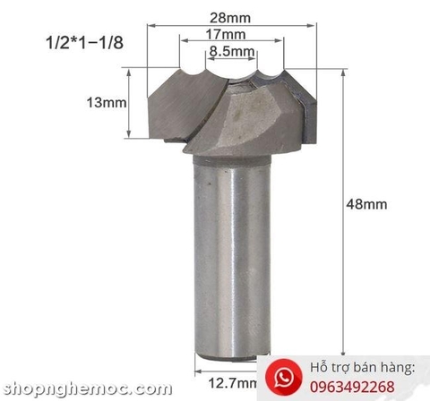 CNC46 - Mũi phay tròn