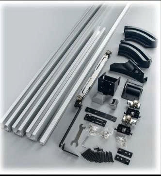 TM68 - Bộ PK cửa lùa phẳng mặt