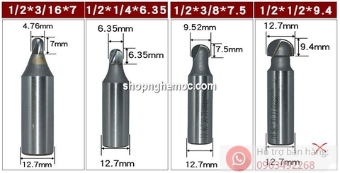 CNC36 - Mũi bán cầu