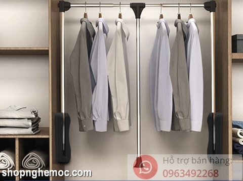 TM39 - Bộ tay nâng hạ móc áo