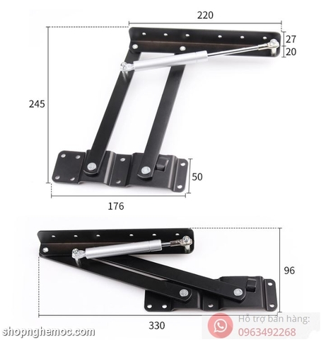 TM25 - Tay nâng mặt bàn trà