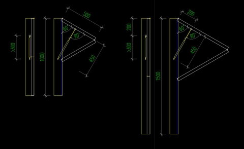 TD149  - Bộ PK cửa trượt gấp lên xuống