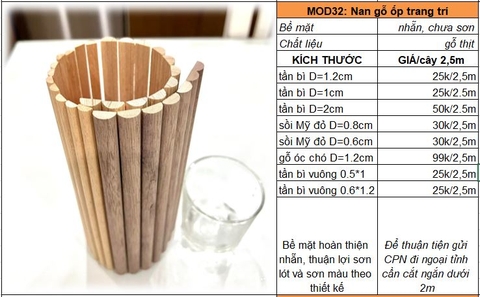 MOD31_ Tấm ốp trang trí uốn cong