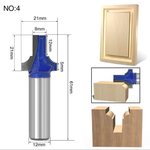 CNC07 - Mũi bo viền cánh