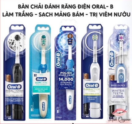 Bàn chải điện/ Đầu bàn chải Oral-B - 3D WHITE - GUM CARE- PRECISION