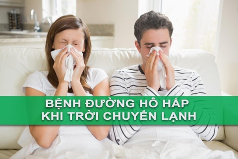 Những bệnh đường hô hấp thường gặp khi thời tiết chuyển lạnh