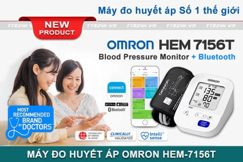 Review Omron HEM-7156T Máy đo huyết áp có kết nối Bluetooth