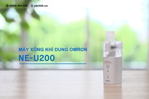 Máy Xông Khí Dung Siêu Âm OMRON NE-U200 Giá Tốt Nhất 2026 – Giải Pháp Chăm Sóc Hô Hấp Hiệu Quả