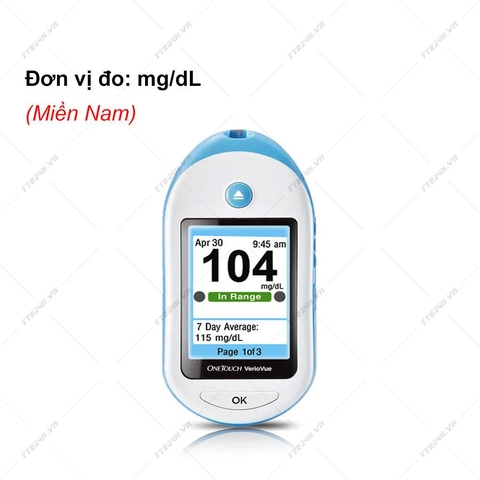 Máy đo đường huyết OneTouch VerioVue