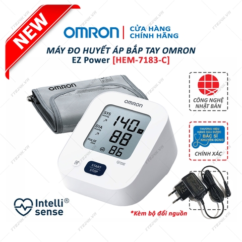 Máy đo huyết áp tự động EZ Power [HEM-7183]