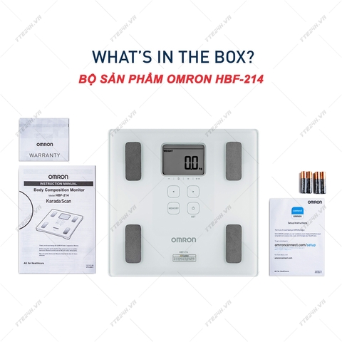 Máy đo thành phần cơ thể OMRON HBF-214
