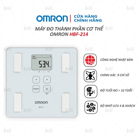Máy đo thành phần cơ thể OMRON HBF-214