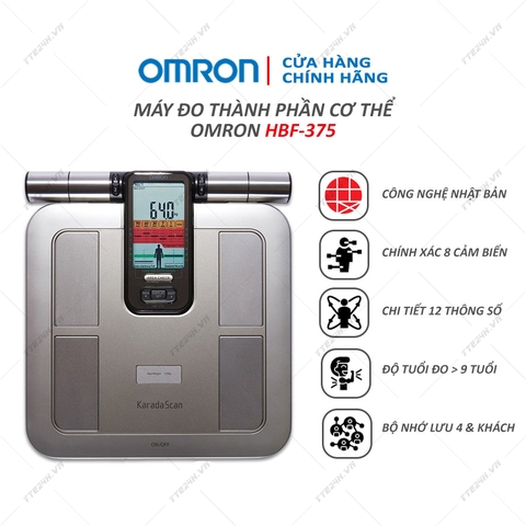 Máy đo thành phần cơ thể OMRON HBF-375