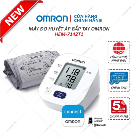 Máy đo huyết áp bắp tay OMRON HEM-7142T1