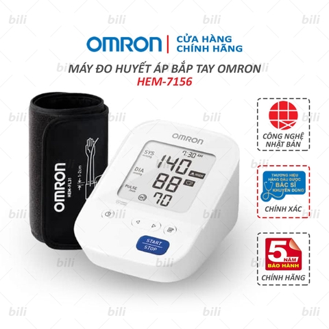 Máy đo huyết áp bắp tay OMRON HEM-7156