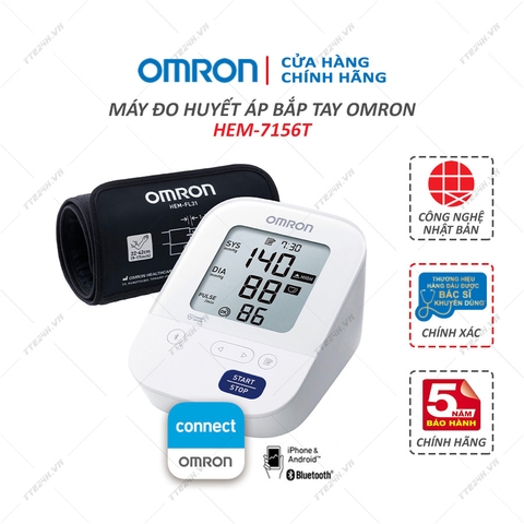 Máy đo huyết áp bắp tay OMRON HEM-7156T