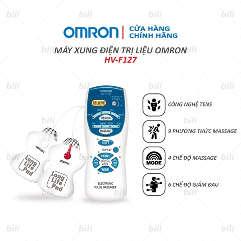 Máy massage xung điện trị liệu OMRON HV-F127