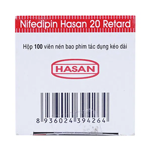 Nifedipin Hasan 20 Retard