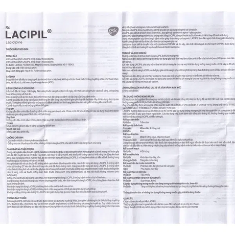Lacipil 4mg