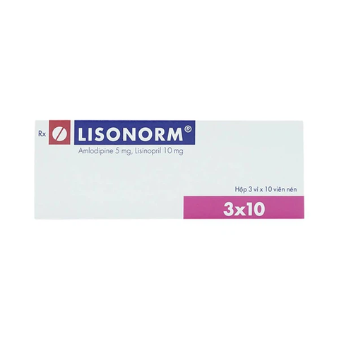 Lisonorm 5/10 H/30 viên