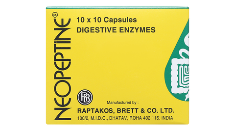 Neopeptine Capsules h/100v