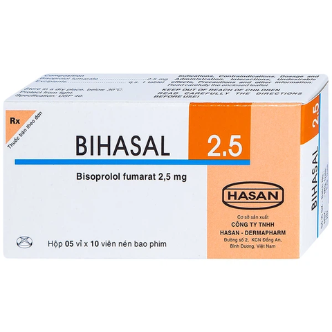 Bihasal 2.5mg H/50v