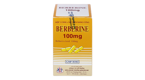 Berberine 100mg Mekophar