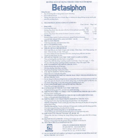 Betasiphon 5ml