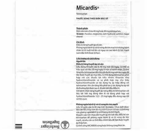 Micardis 40mg