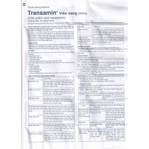 Transamin 250mg