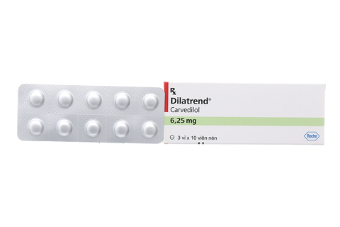 Dilatrend 6.25mg