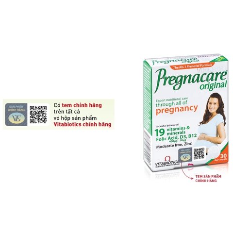 Pregnacare® Original cho phụ nữ mang thai và cho con bú