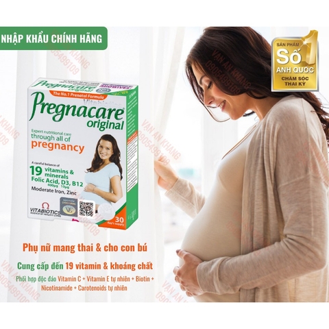 Pregnacare® Original cho phụ nữ mang thai và cho con bú