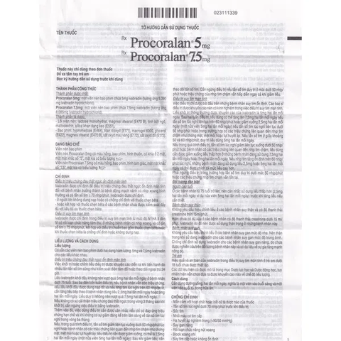 Procoralan 5mg