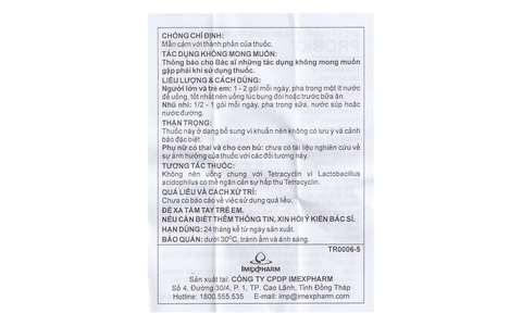 Thuốc cốm Probio IMP