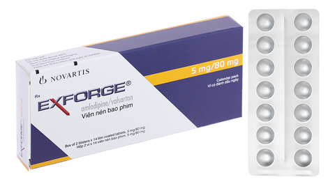 Exforge 5mg/80mg