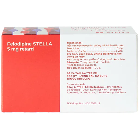 Felodipin Stella 5 mg