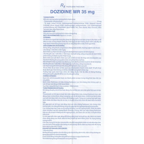 Dozidine MR 35mg