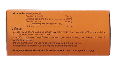 Boganic Forte Hộp 5 vỉ x 10 viên