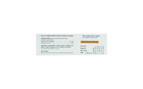 Nisten - F 7.5mg