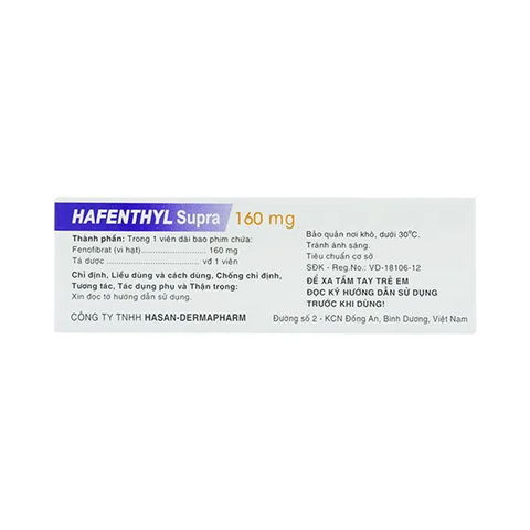 Hafenthyl Supra 160mg